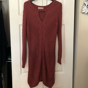 Sweater dress